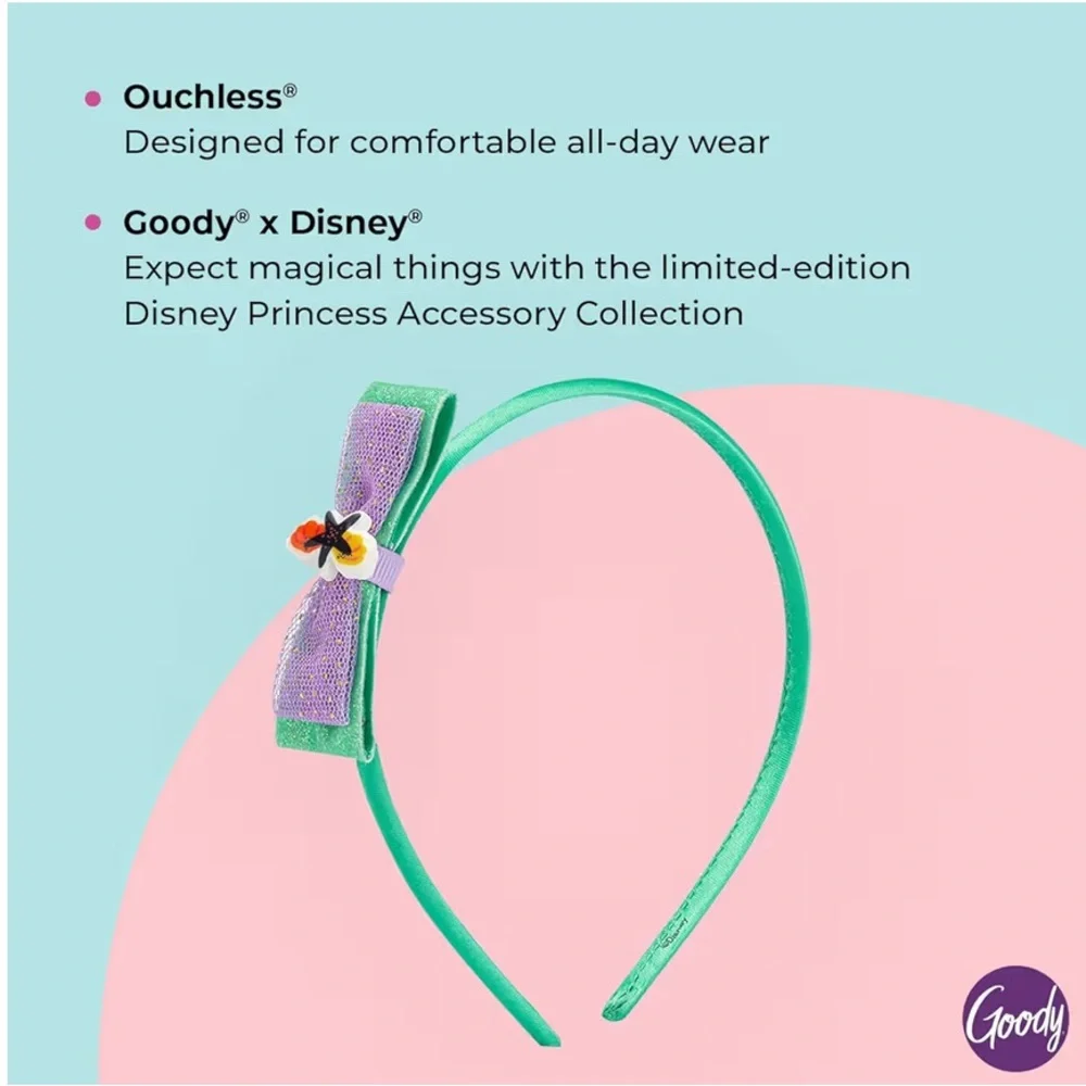 DISNEY - Princess Ariel Ouchless Headband - Picture 3 of 3